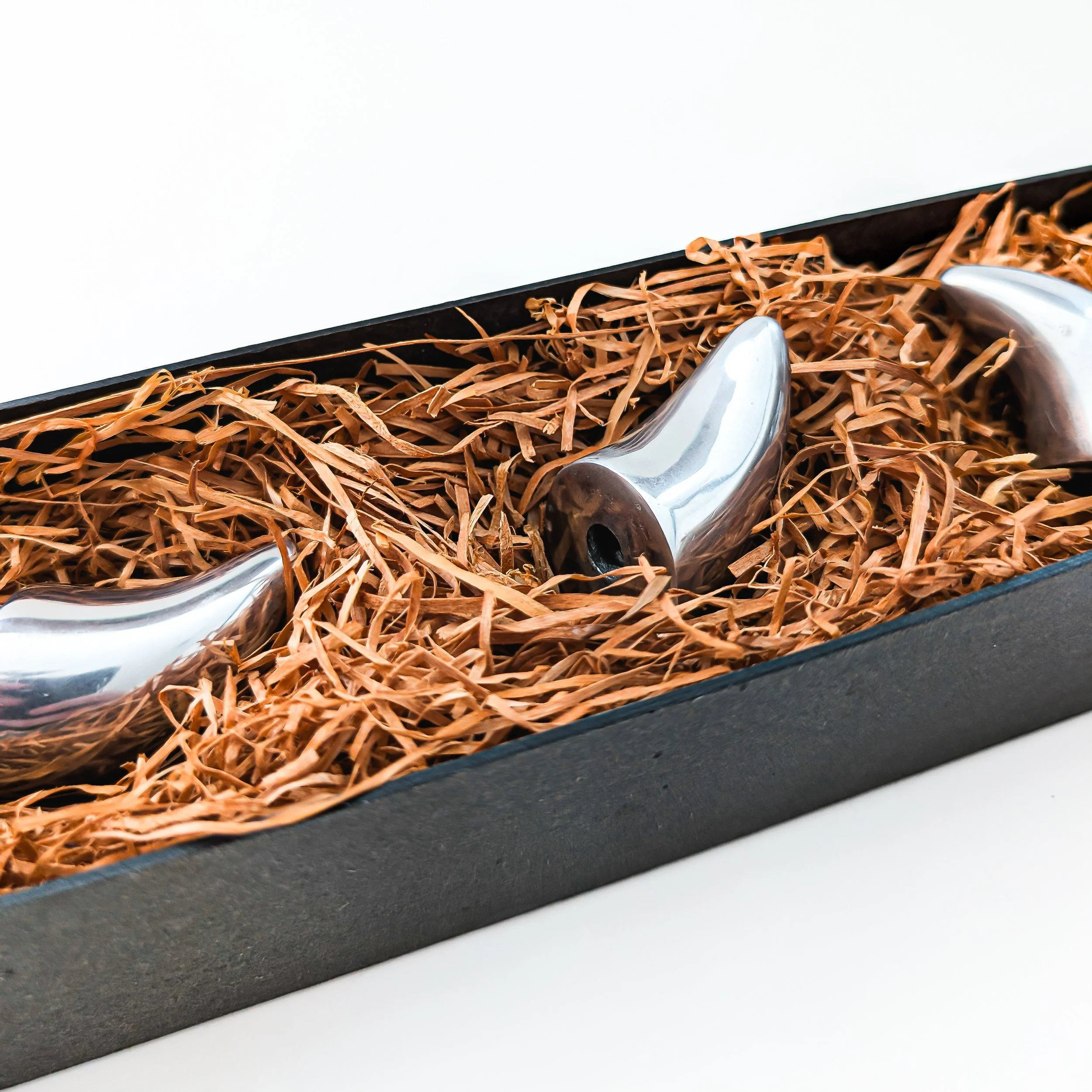 Set of Four 'Mimi Bayou' Door Handles By Philippe Starck For O.W.O, France/ C.1987