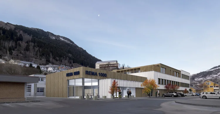 Næringsbygget S37 i Stedjevegen 37 i Sogndal sentrum