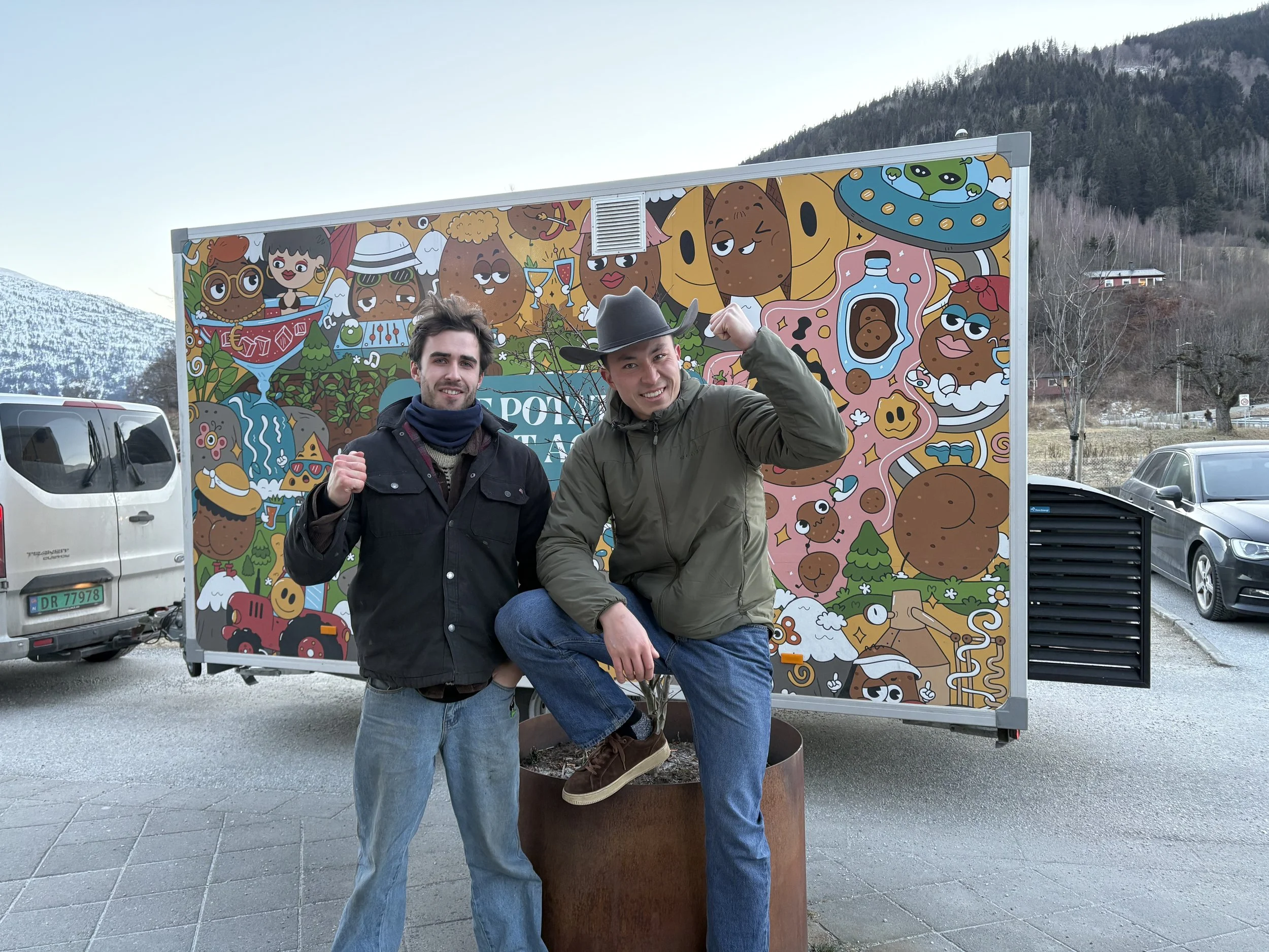 Pota Madre etablerer matvogn på Sjøkanten i Sogndal