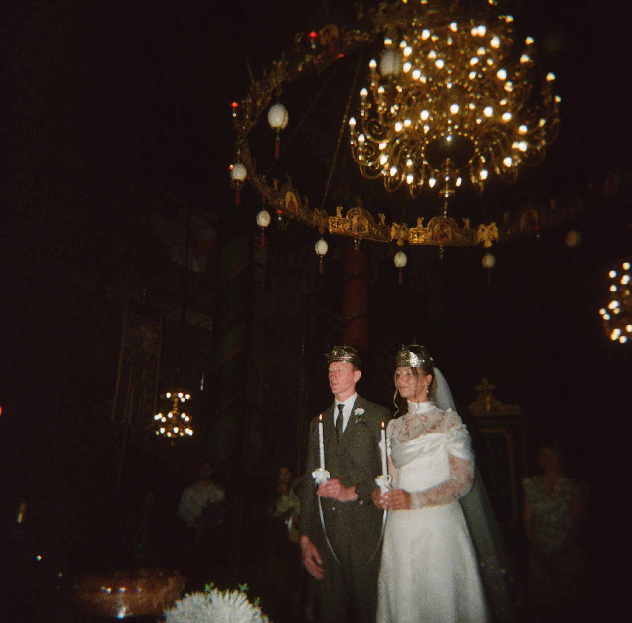 quiet luxury wedding photography on film