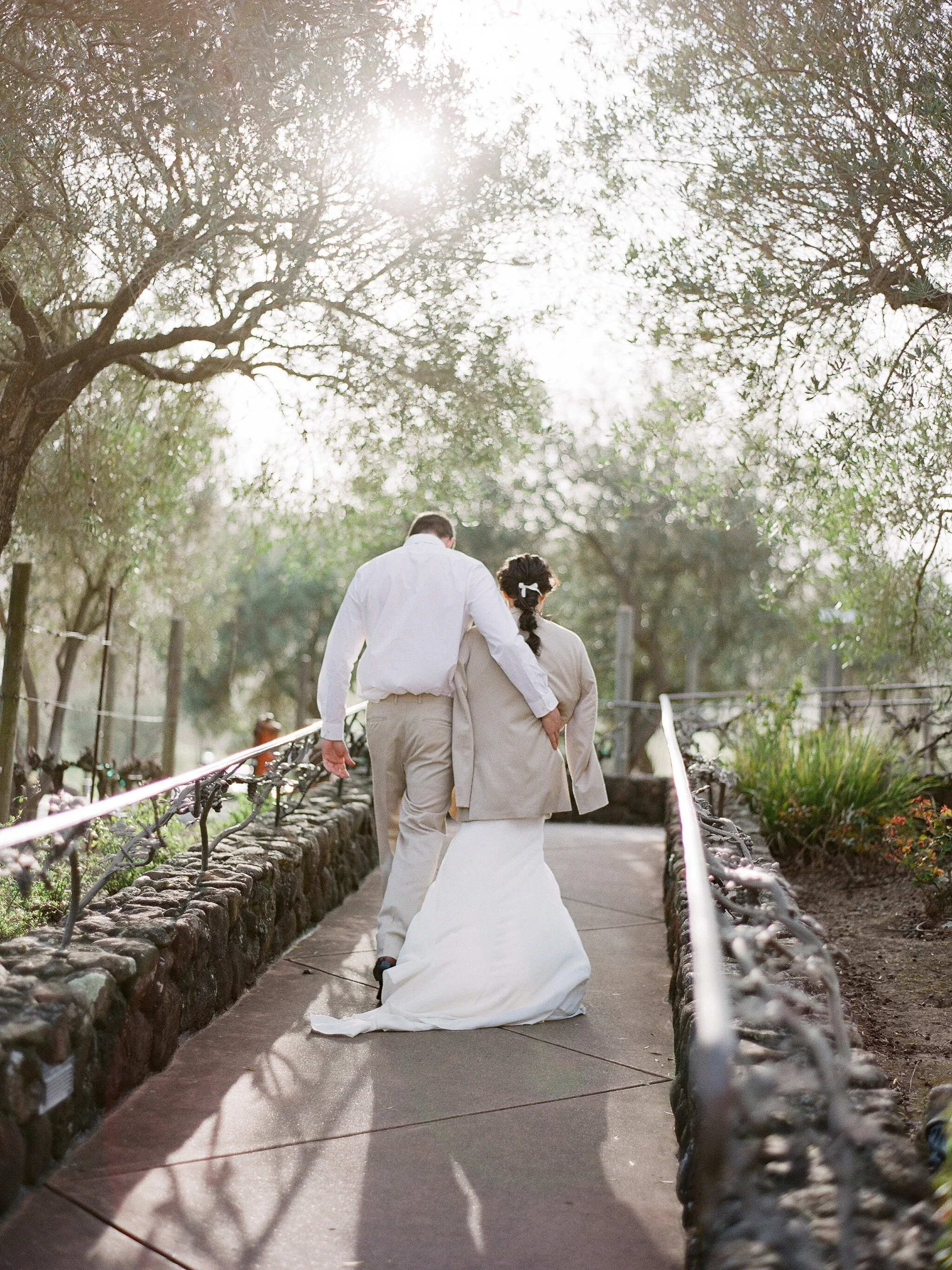 how light moves through napa and sonoma wedding days