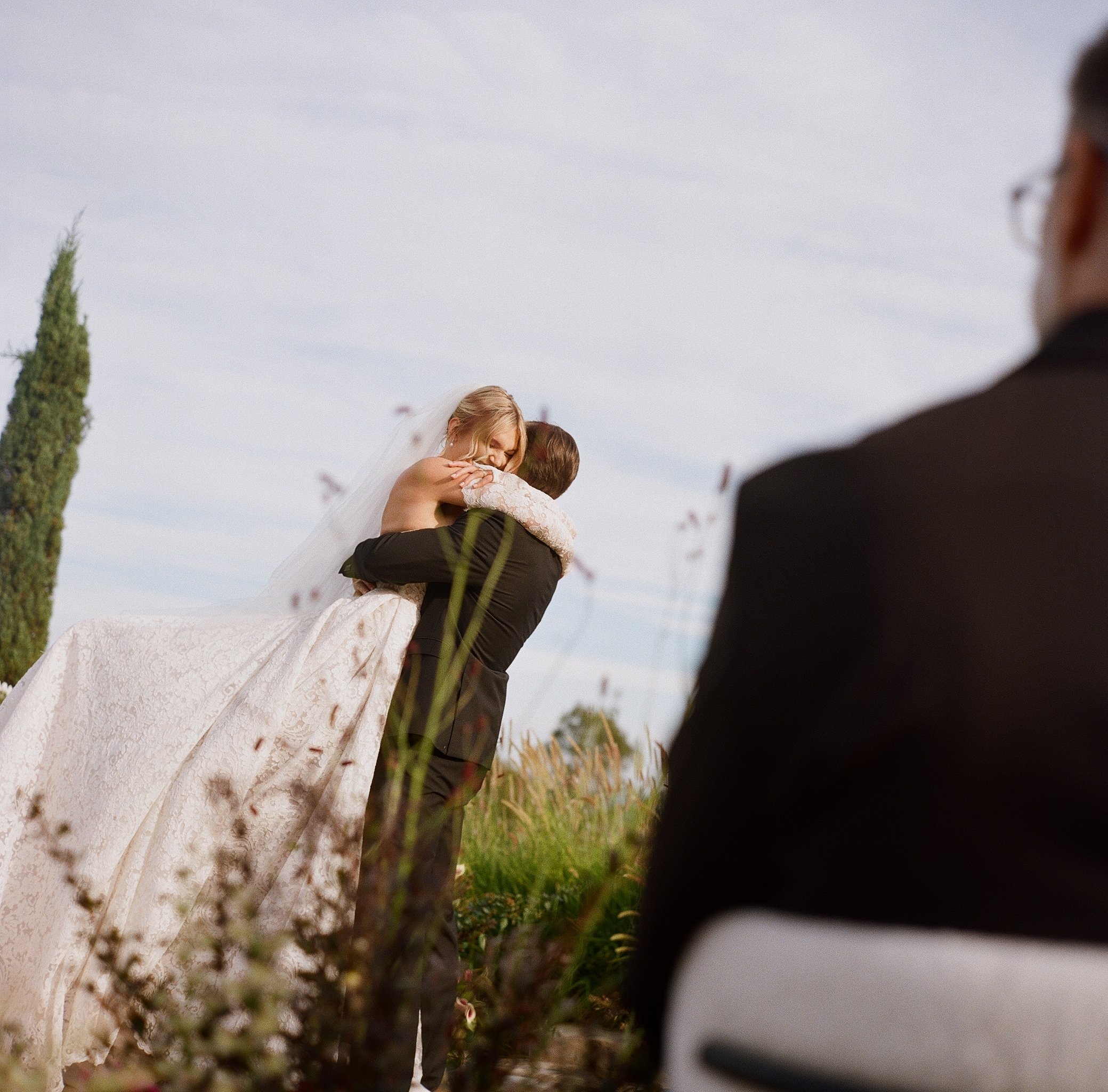 quiet luxury wedding photography on film