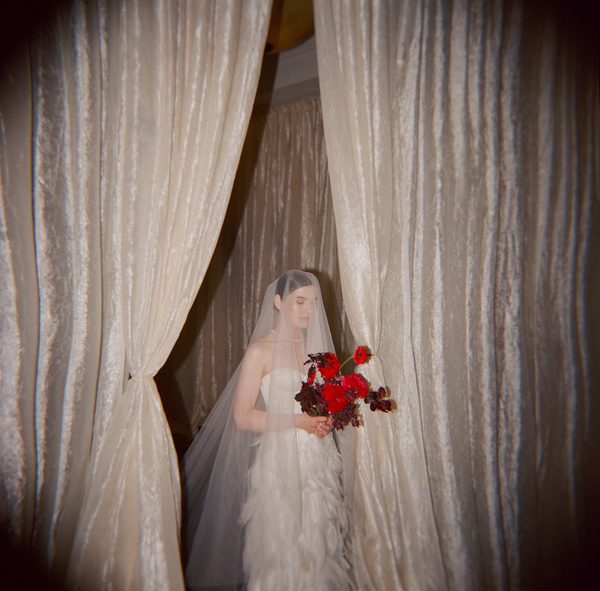 quiet luxury wedding photography on film