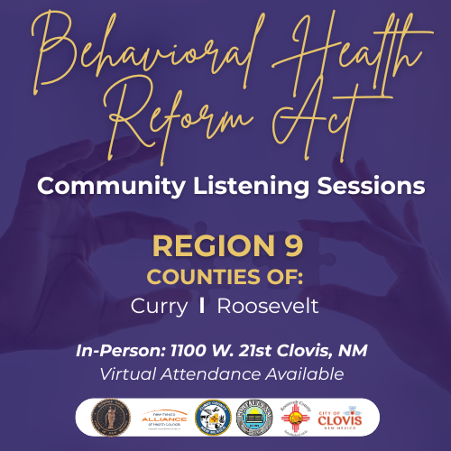 Region 9: Community Listening Sessions - Virtual 