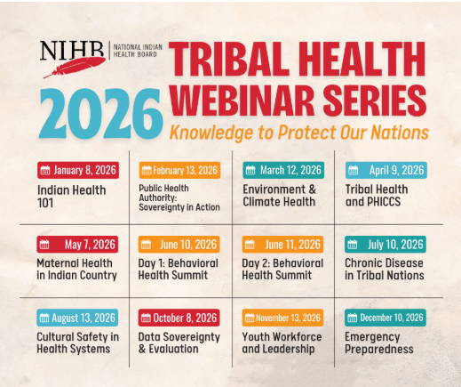 2026 Tribal Health Webinar Series