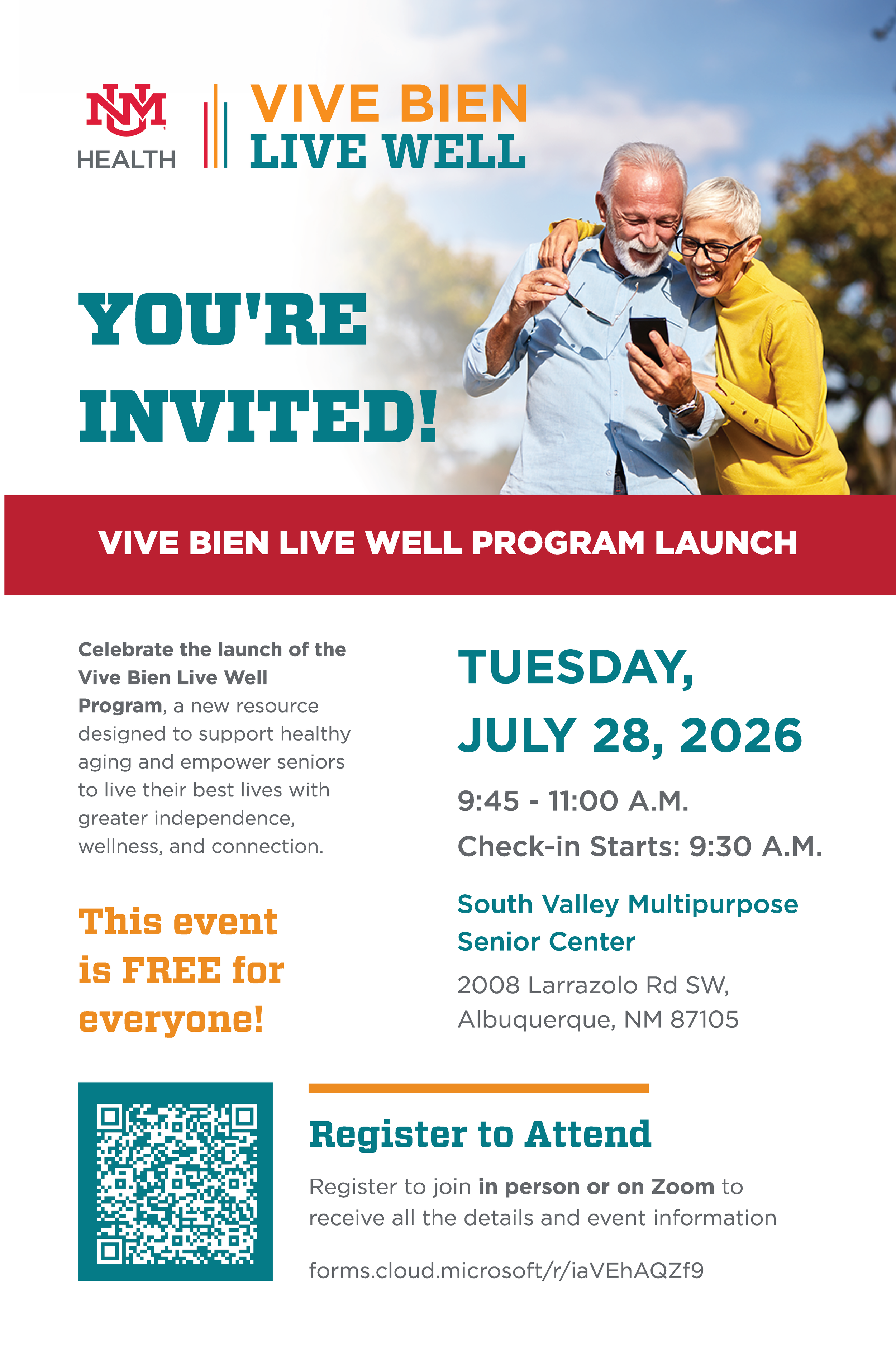 Vive Bien Well Program Launch
