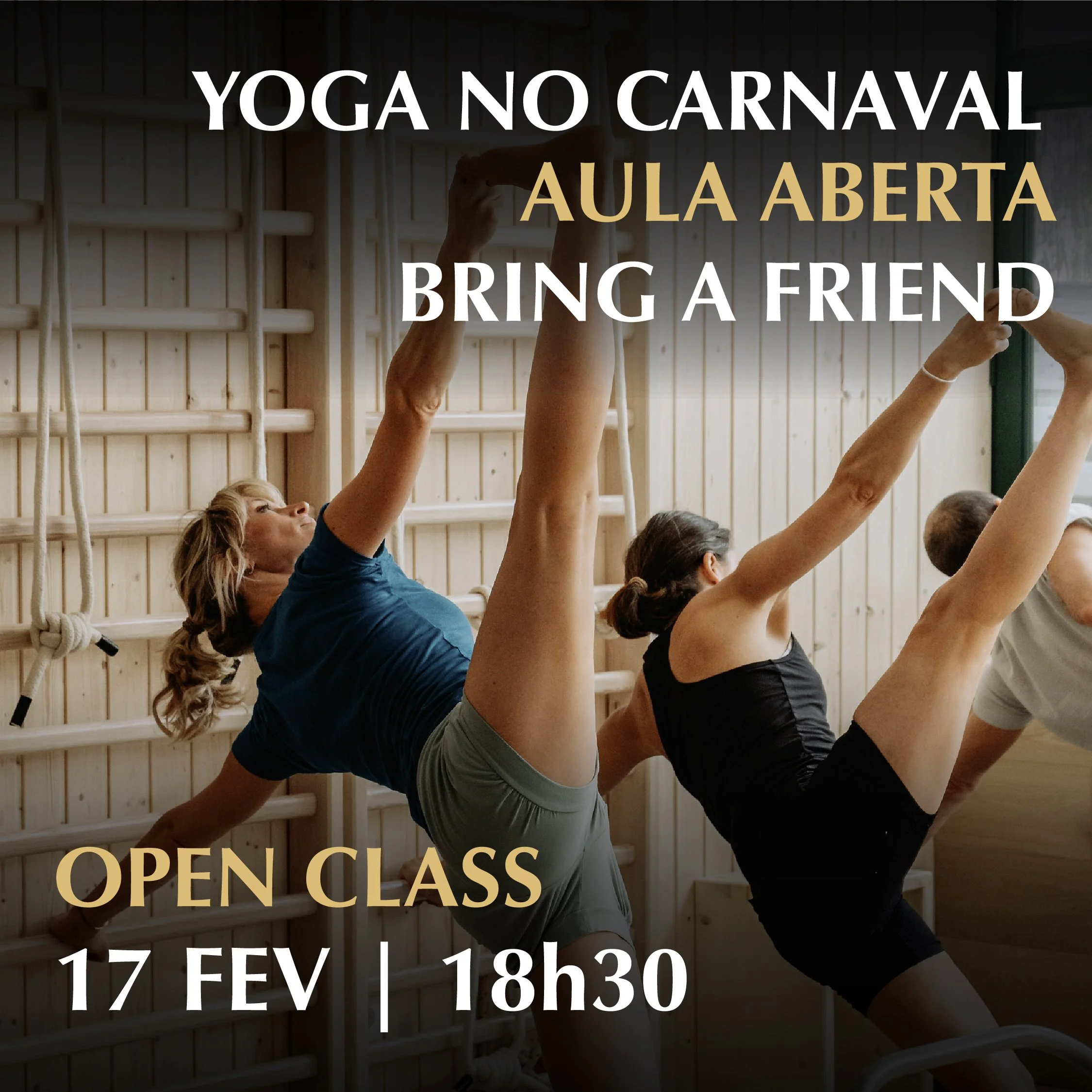 Terça-Feira de Carnaval: traz um amigo