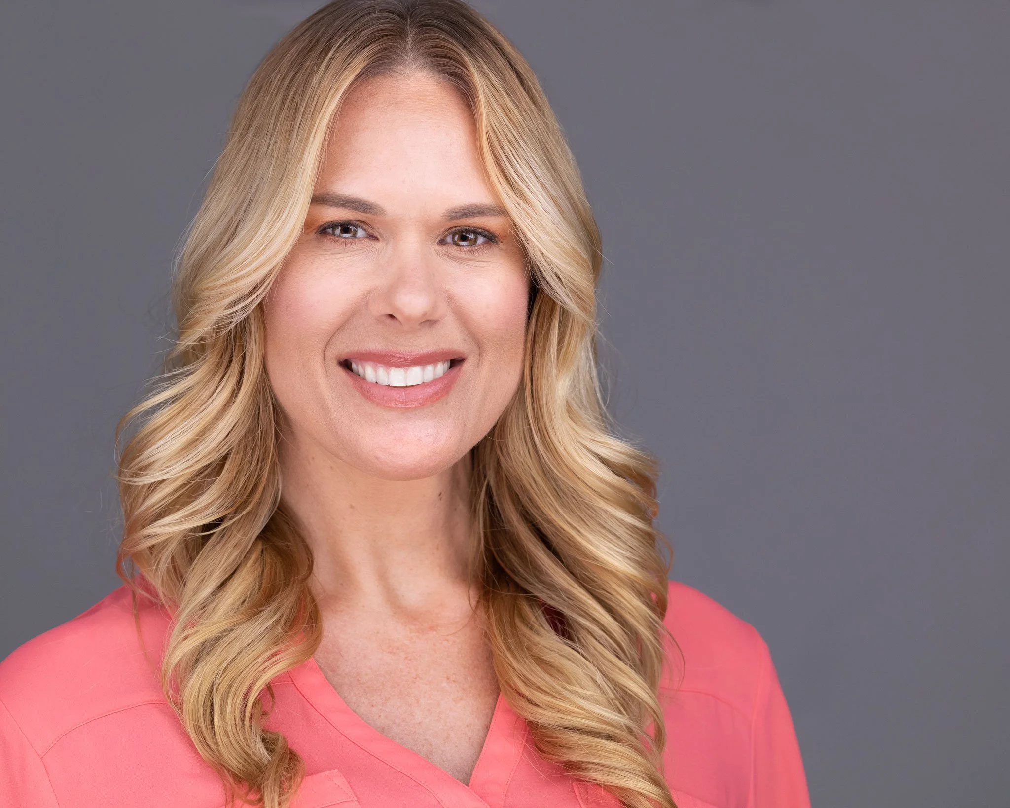 Professional actor headshot with studio lighting in Miami