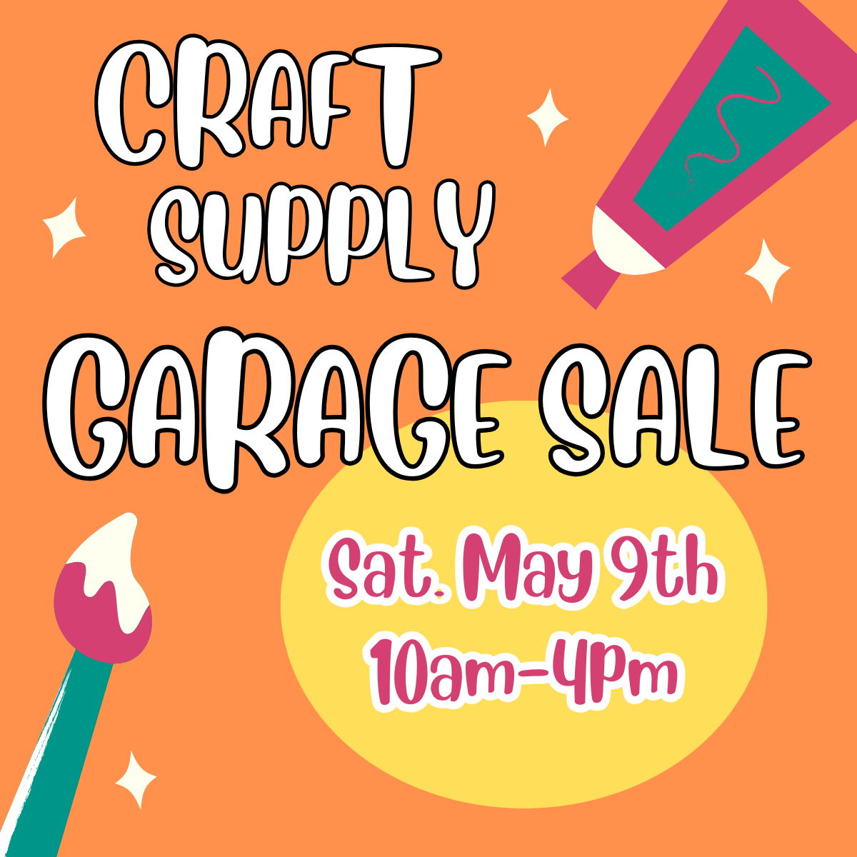 Craft Supply Sale!