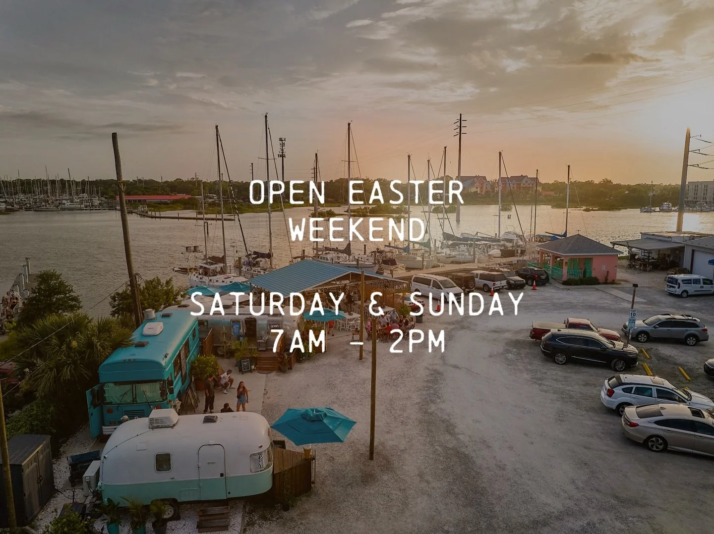 Open this Easter weekend in St. Augustine ☀️ Saturday and Sunday 7am - 2pm

📍 134 Riberia Street 

#raggasurfcafe #peaceandcreamshop #raggamuffinsurfshop