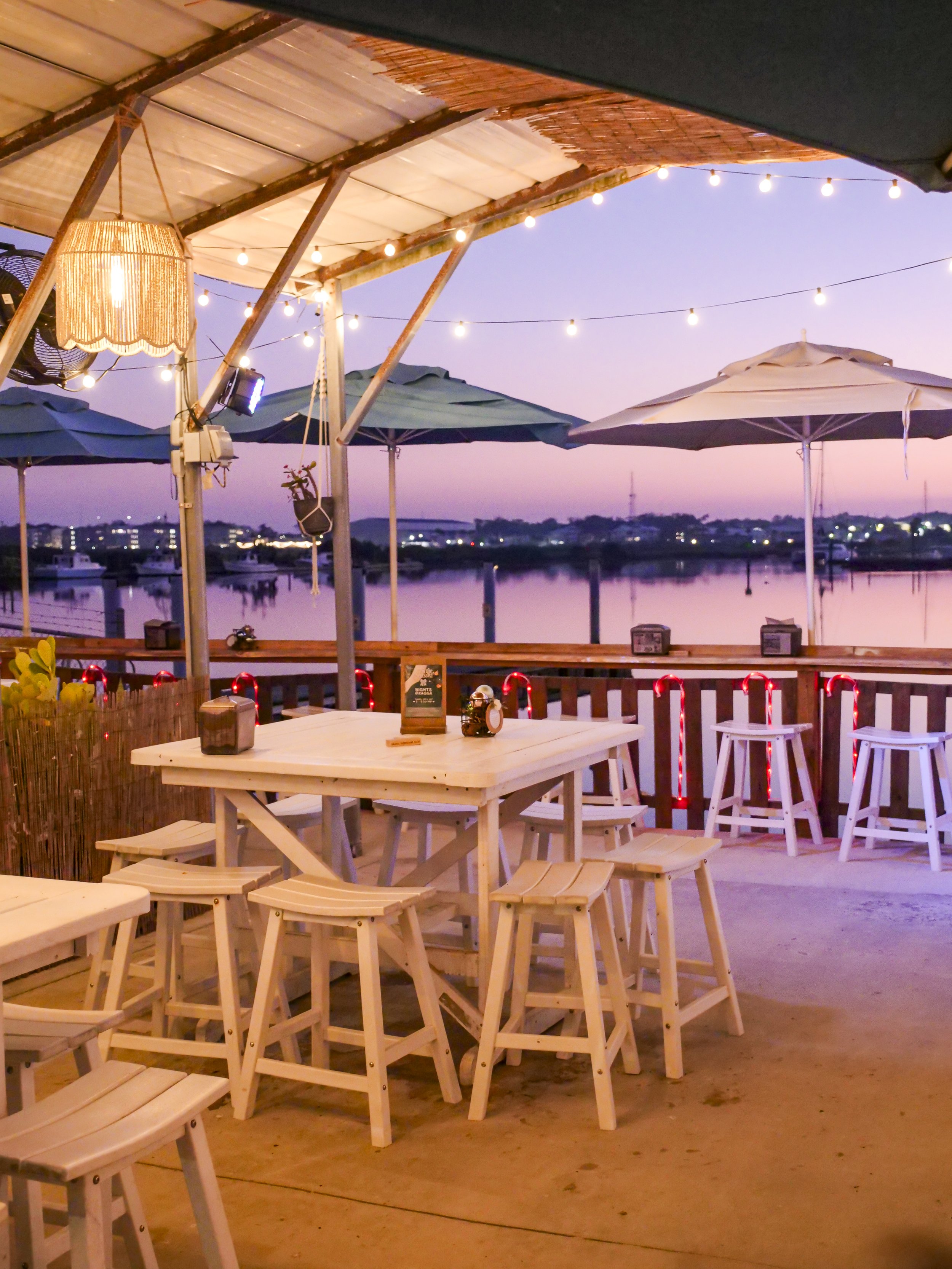 Sunsets and Dinner at Ragga Surf Cafe in StAugustin