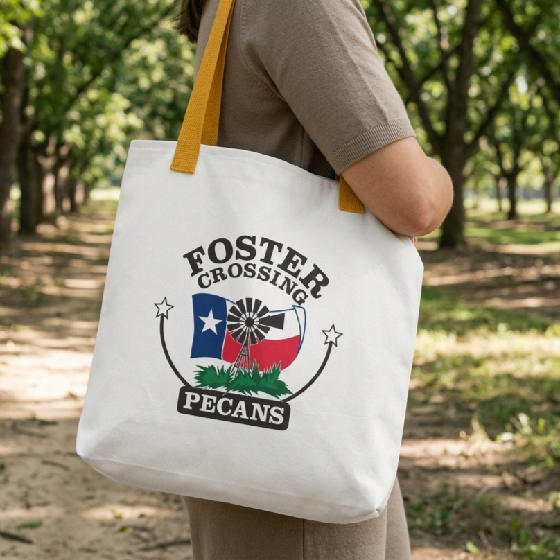 Foster Crossing Pecans Tote bag