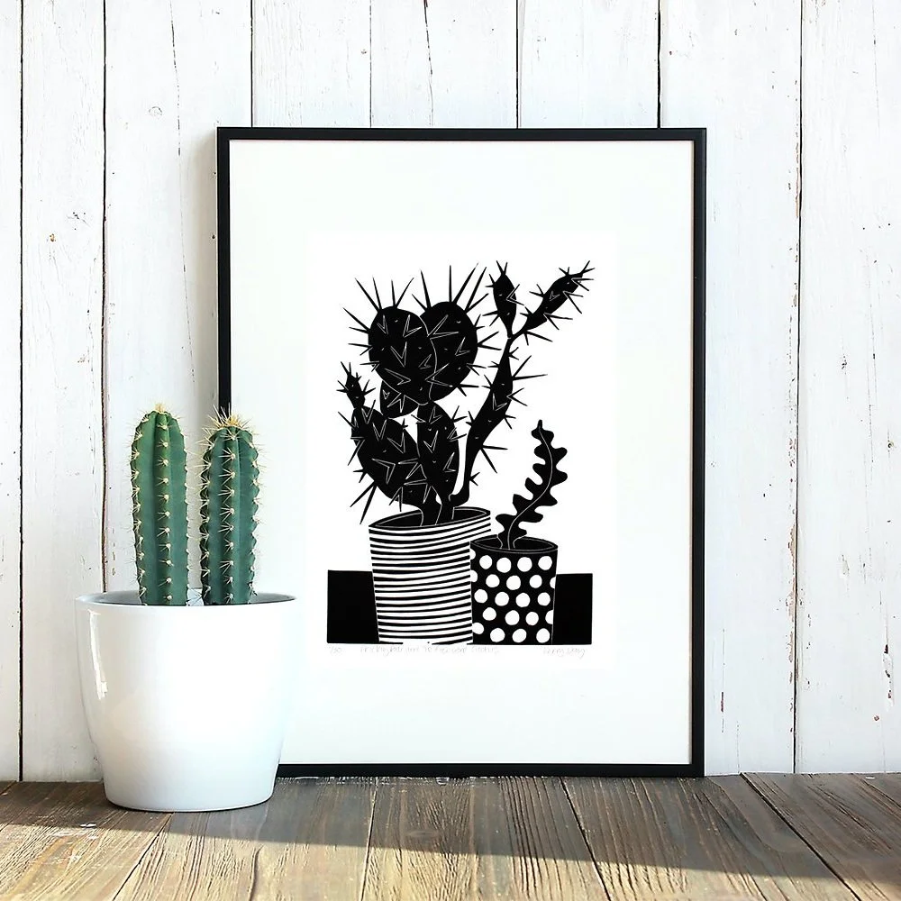 5 Reasons Why Buying my Botanical Lino Prints is a Great Idea