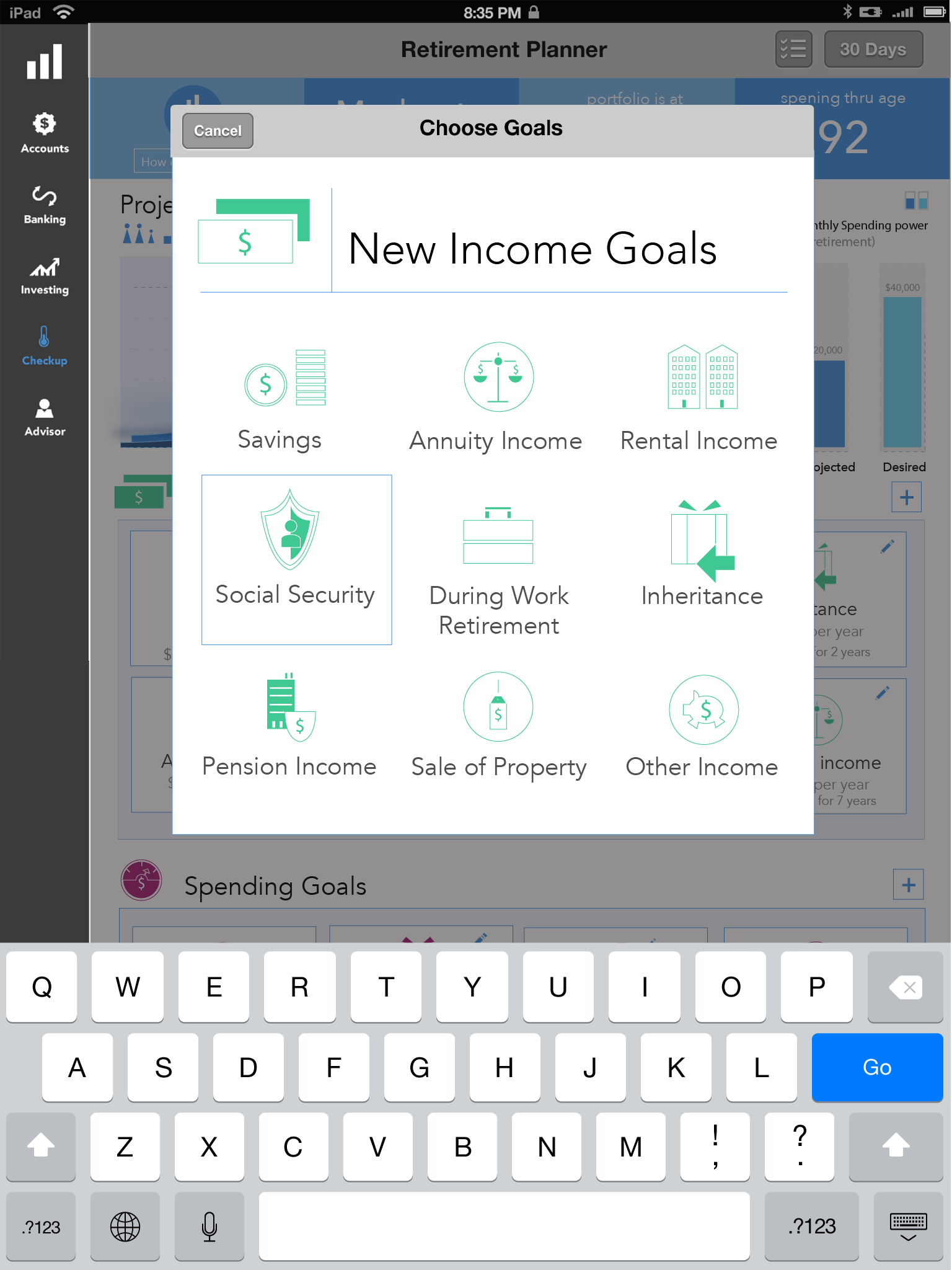 Retirement planner_Vertical "Income Goals"