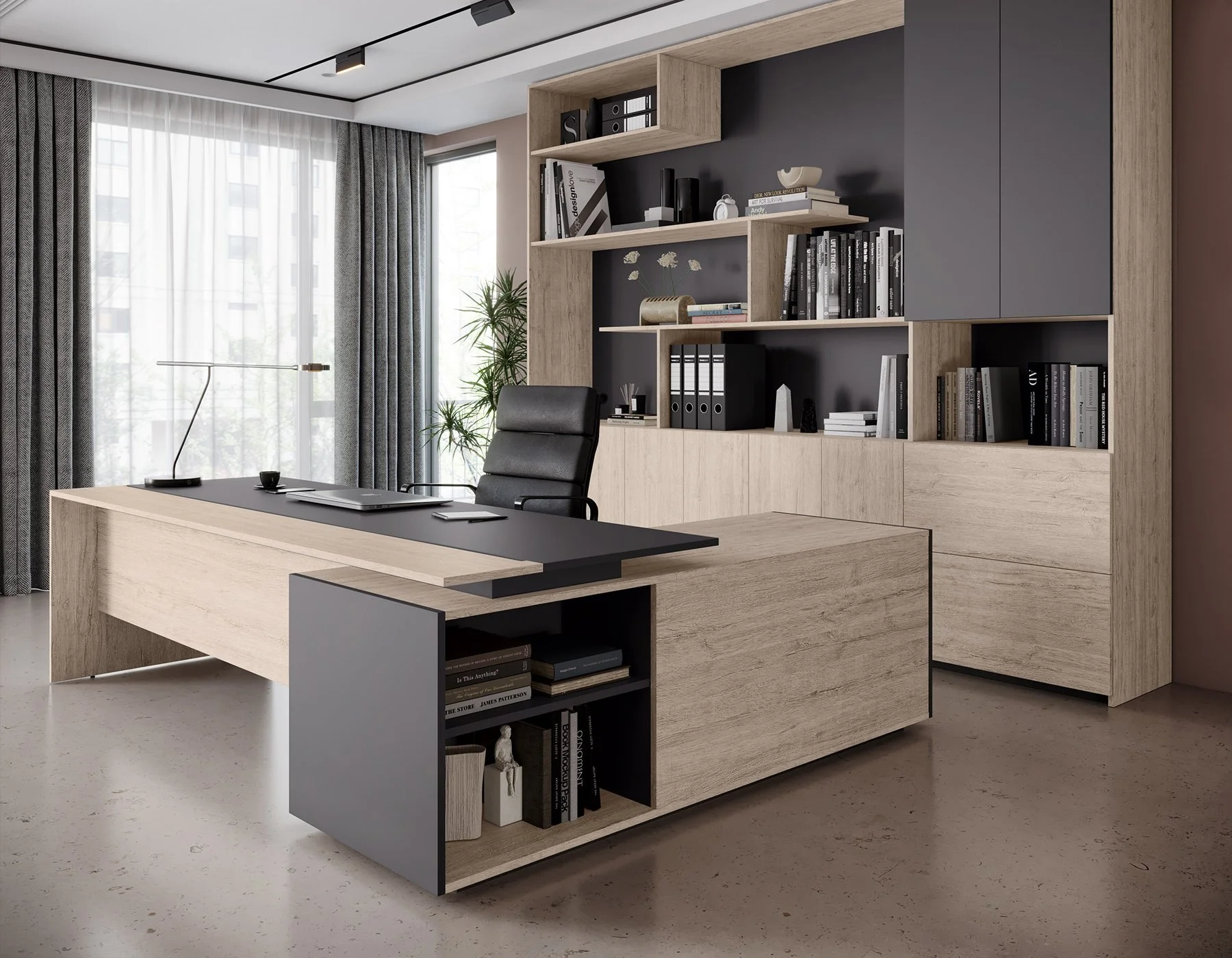 Kronospan 5529 SN - Oregon Office Desk