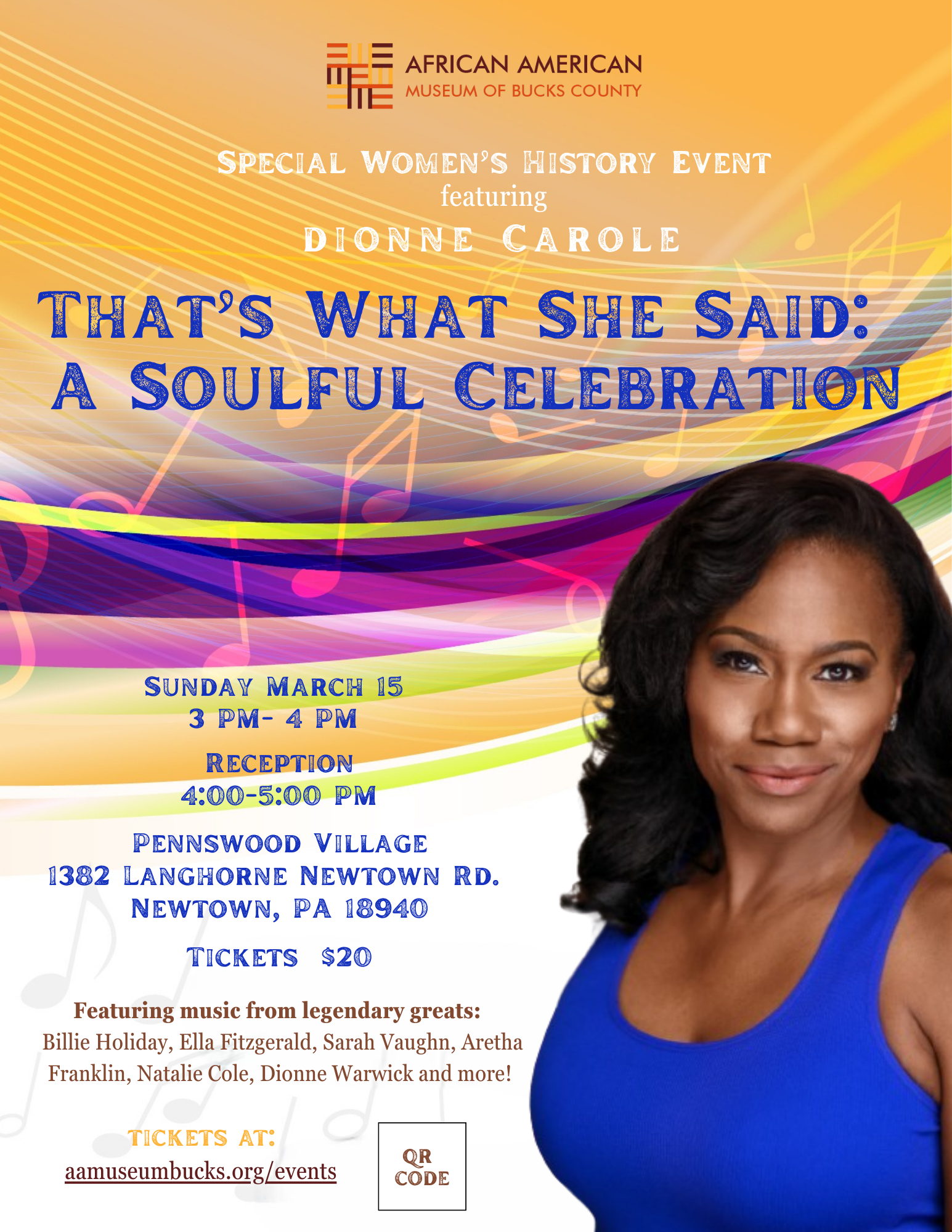 “That's What She Said” - A Soulful Celebration featuring Dionne Carole