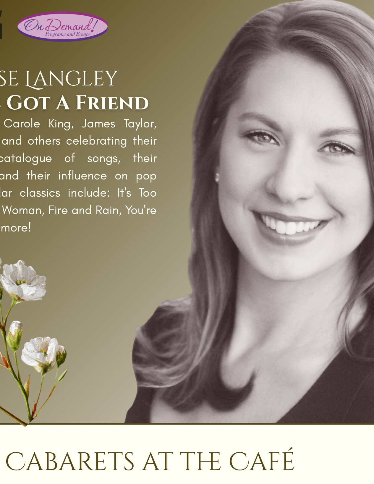 "You've Got a Friend" featuring Elyse Langley