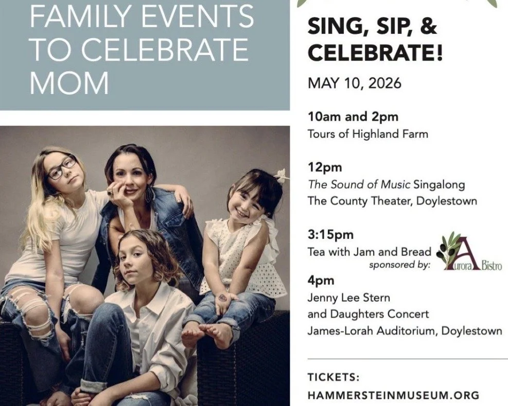 Mother’s Day Tea, Concert, Tours, Sound of Music Sing-a-long