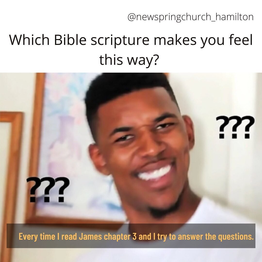 James asked &ldquo;Can both fresh water and salt water flow from the same spring? My brothers and sisters, can a fig tree bear olives, or a grapevine bear figs? Neither can a salt spring produce fresh water.&rdquo;
‭‭James‬ ‭3:11-12‬ ‭NIV‬‬