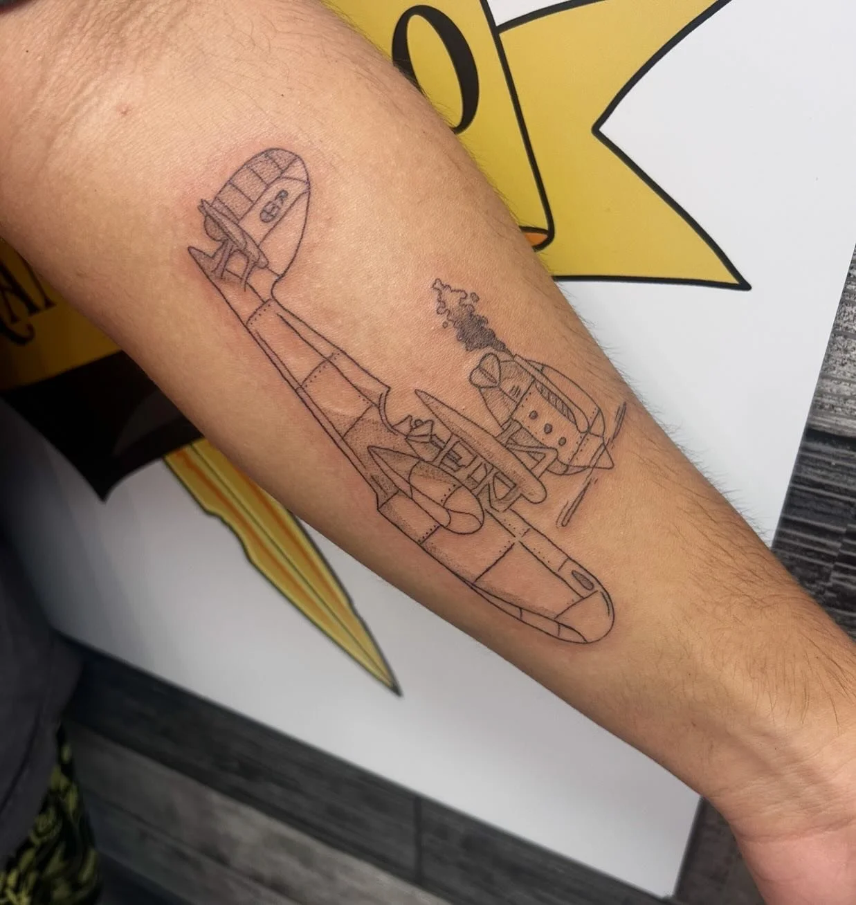 Super fun plane from studio ghibli&rsquo;s underated porco rosso!! thank you again &hearts;