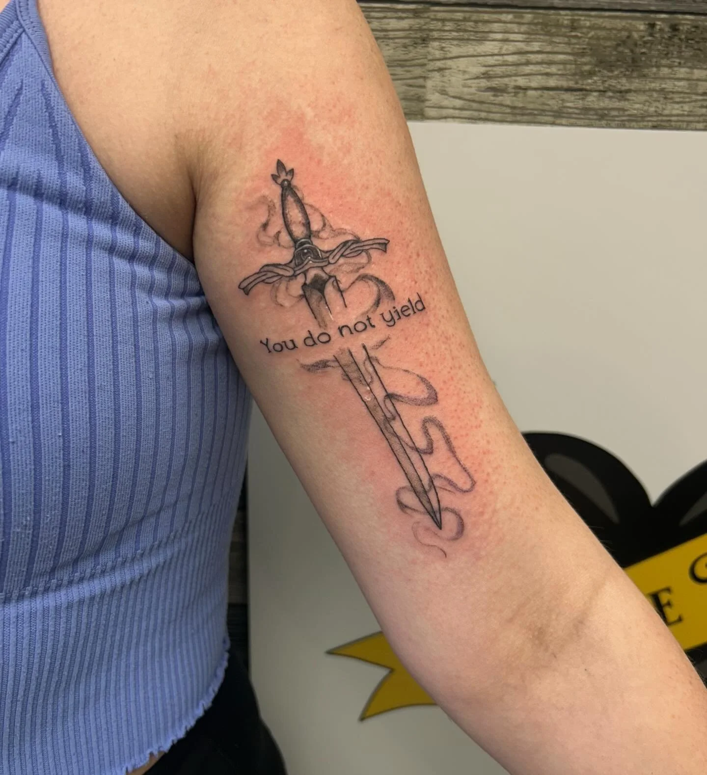 Smokey black book themed sword piece &hearts; ✨
