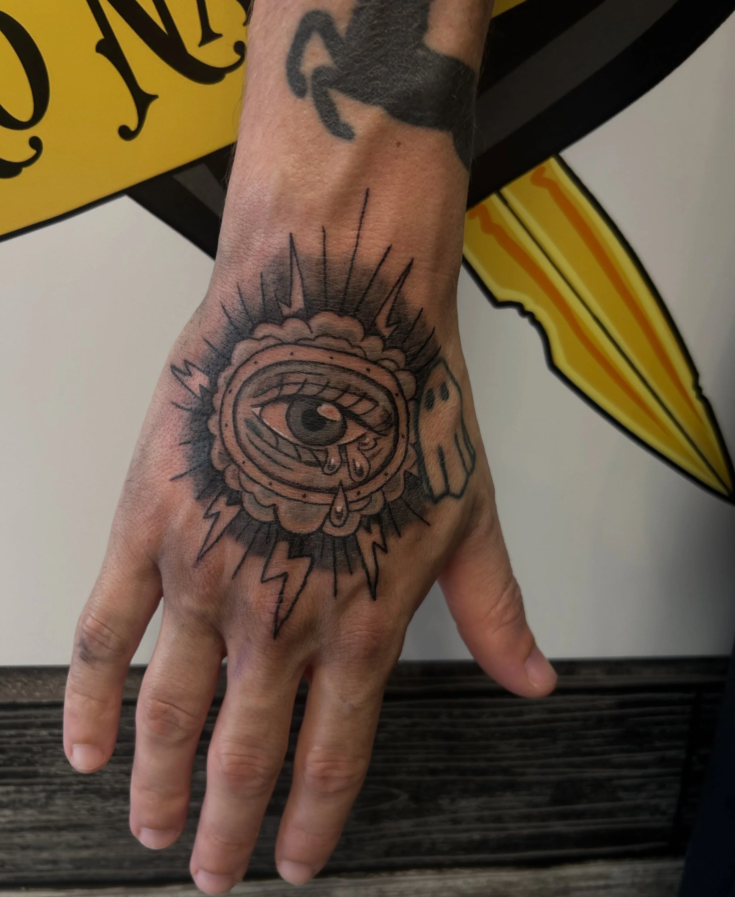 Fun traddy hand piece for one of my favs!! &hearts; thank you again!!