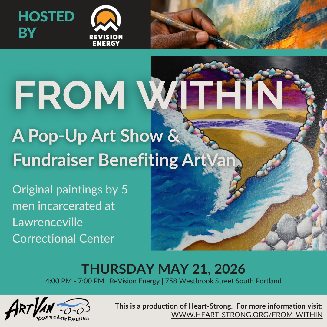 FROM WITHIN An Art Show and Fundraiser Featuring Work by Five Incarcerated Artists