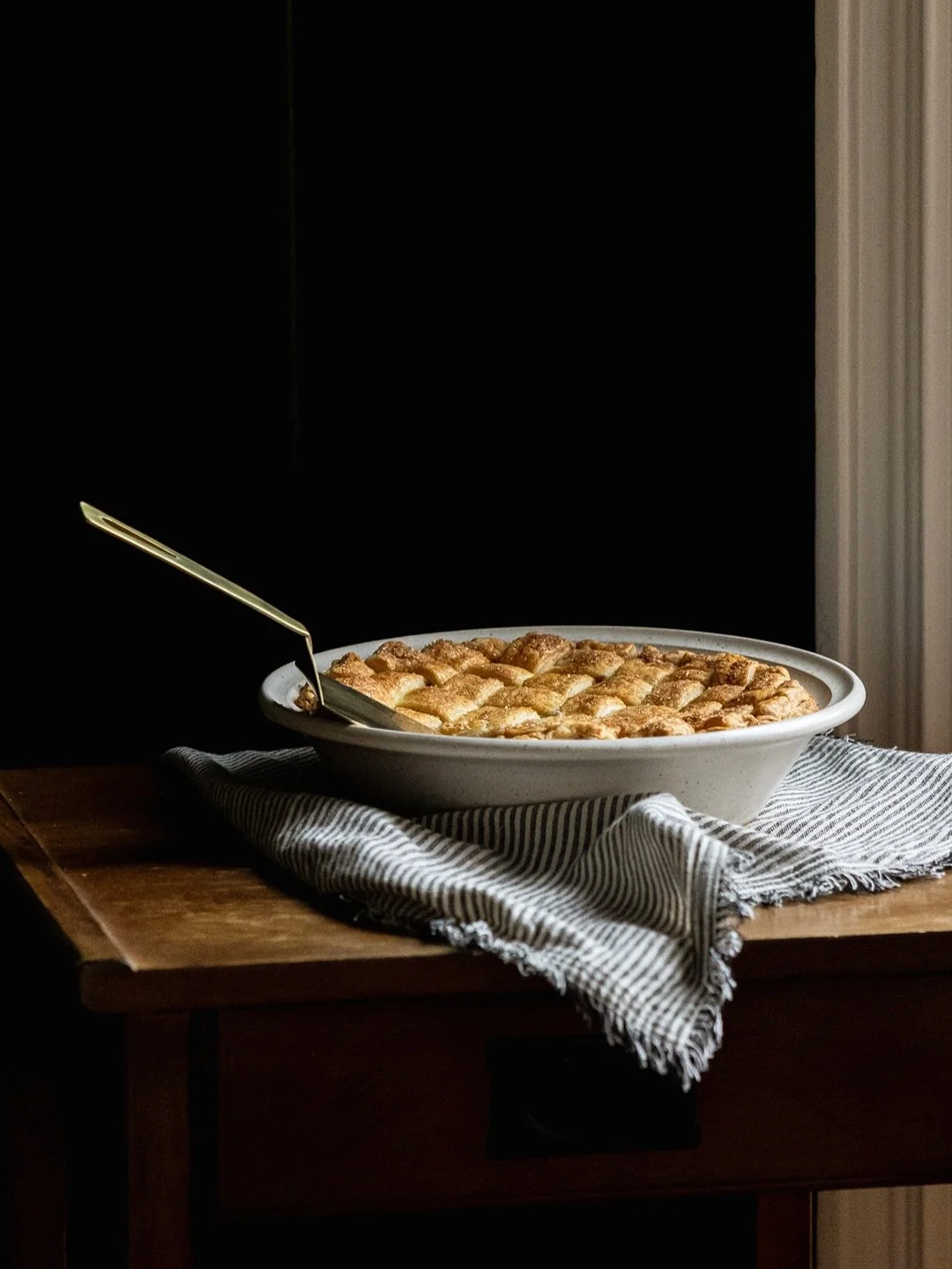 All in on pie. 
🥧
The pie dishes and brass servers are back in stock. 
Open today from 10-5. 
-
-
-
-
#shopportlandmaine #portlandmaineshops #handmadepottery #pie#pieseason #ceramicartist #mainepottery #madeinmaine | photos by @meredithbrockington
