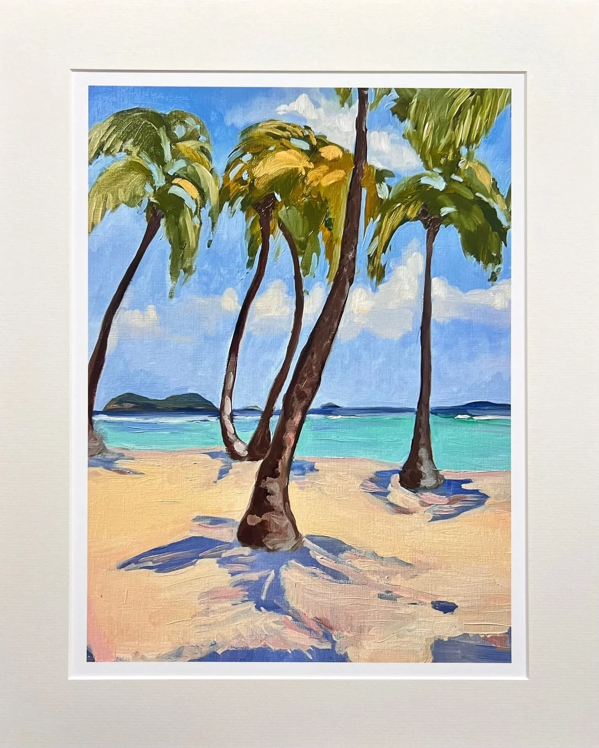 Palms of Mustique - Limited Edition Print
