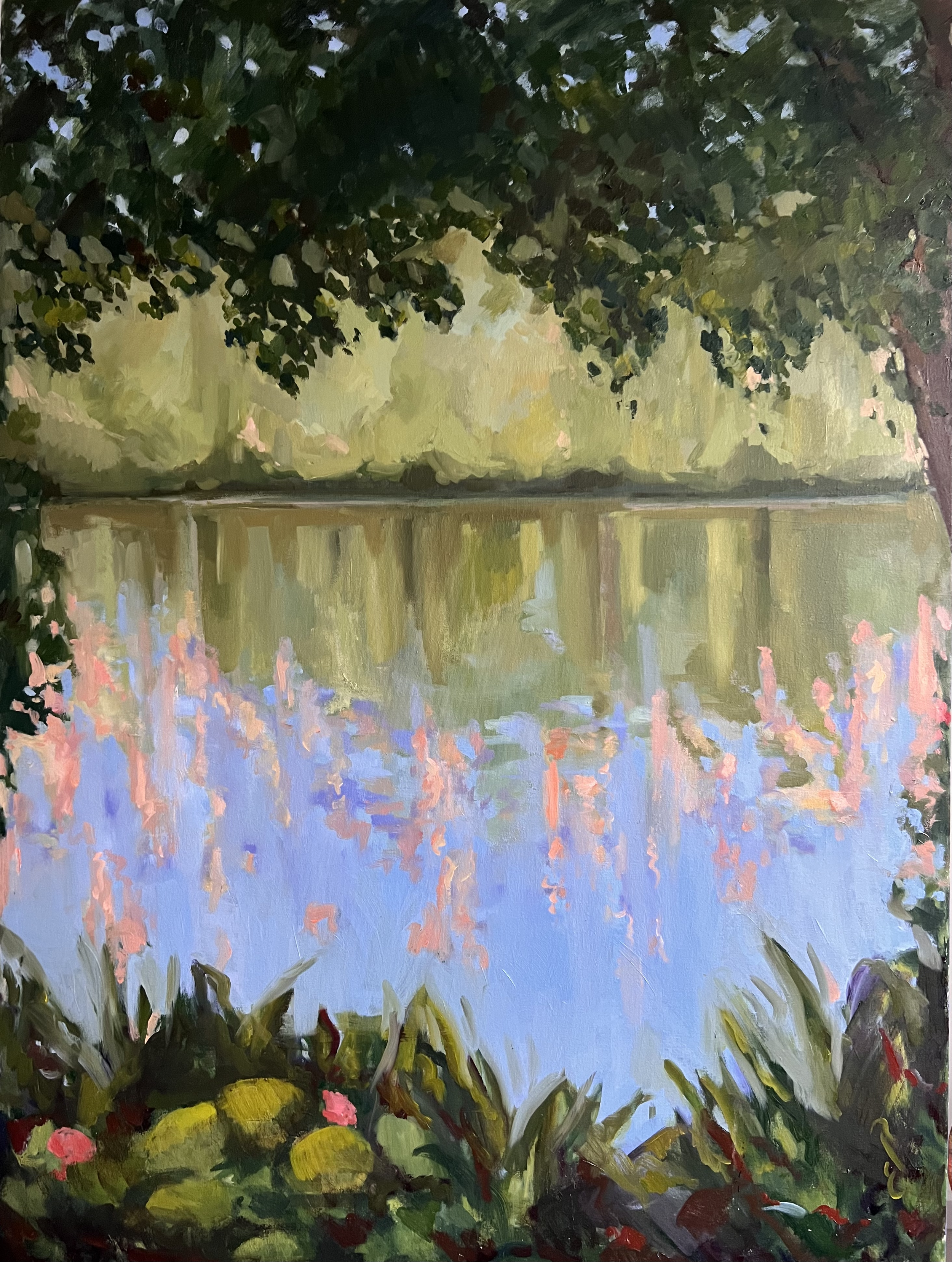 Reflection of serenity
oil on canvas
76x102cm