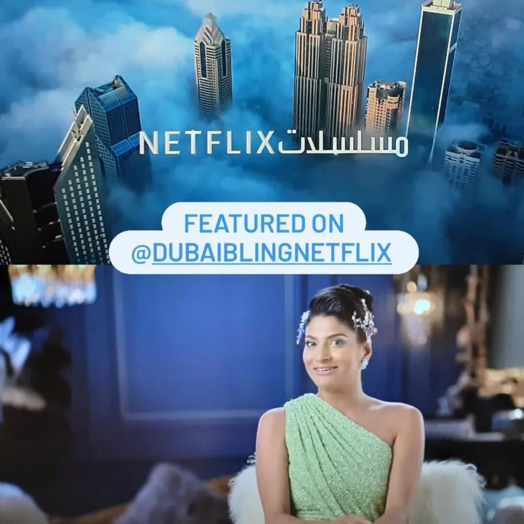 Definitely one of the highlights of 2022, when @farhanabodi wore one of my bespoke pieces on @dubaiblingnetflix. 

#afshanshamas #bespoke #netflix  #DubaiBling #hairaccessories #custommade #dubai #tvshow #occassionwear #bling #handmade #artisan #uniq