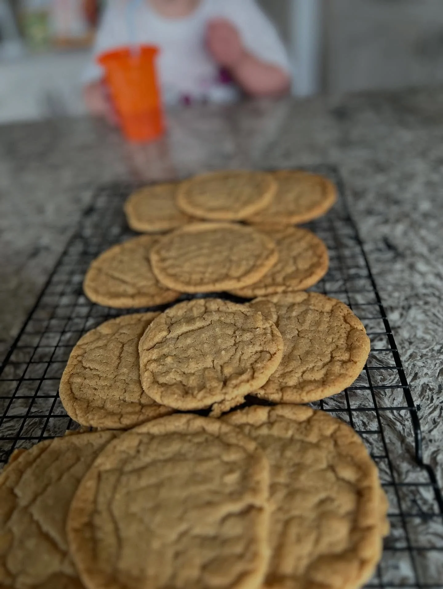 Making memories and cookies with Grandkid L today! #cookiemonster #cookies #baking #bakingwithlove❤️ #bakingwithgrandkids #loveylife