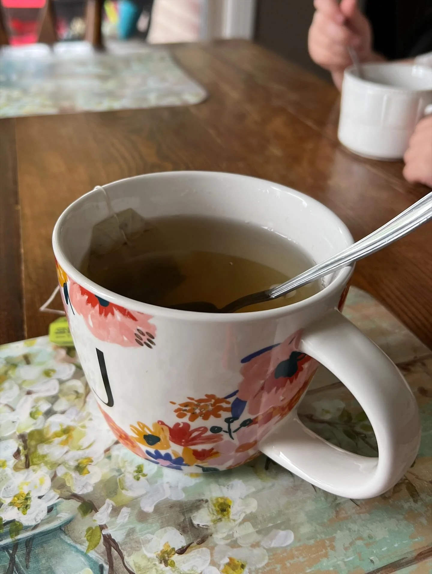 Sharing a cup of tea with my granddaughter this morning. It&rsquo;s a priceless gift. It&rsquo;s a beautiful moment that I&rsquo;m tucking in the pocket of my soul because I know nothing lasts forever. But now. Today. I&rsquo;m having tea with this p