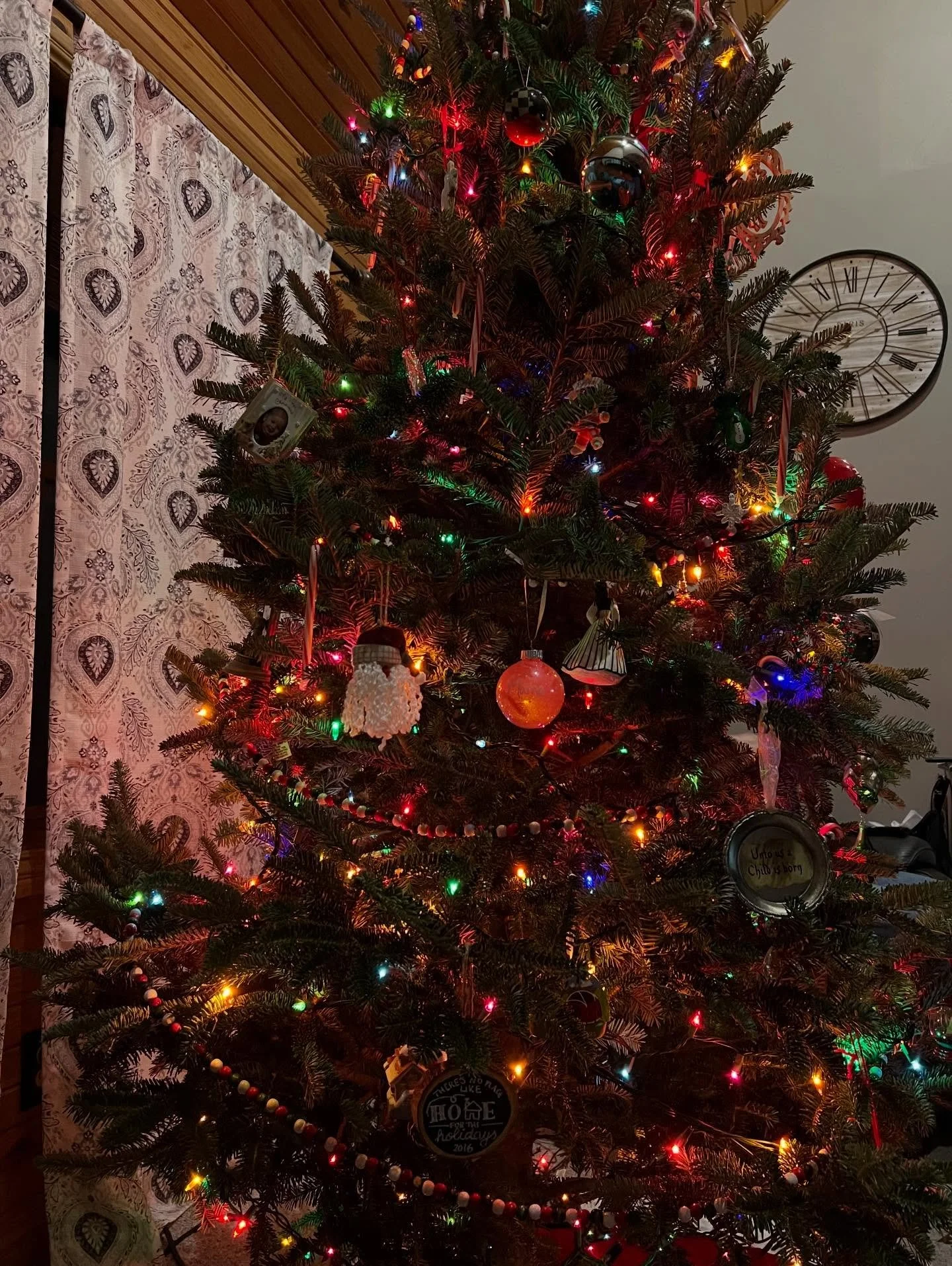 Tree is up. House is decorated. #christmas #christmas2025 #christmasiscoming #christmastree