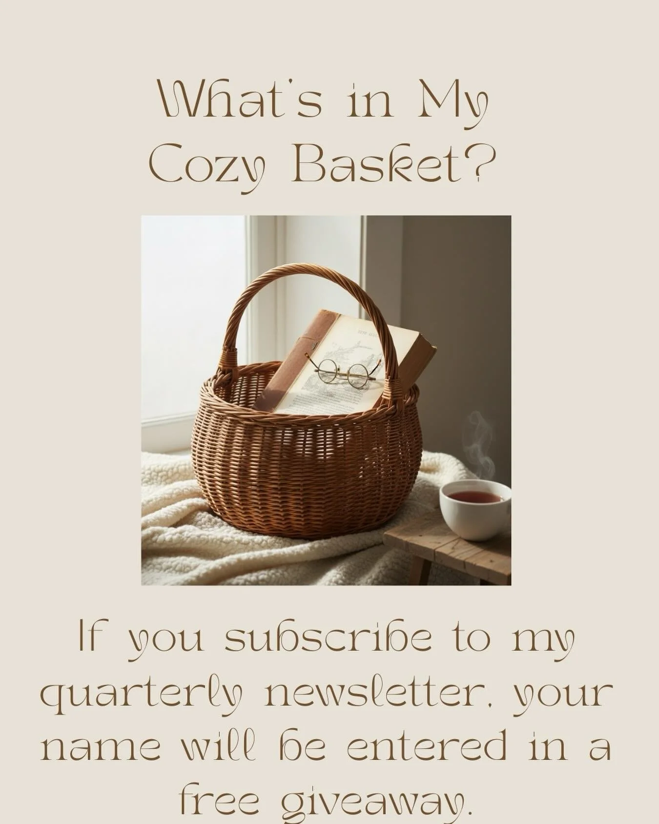 It&rsquo;s that time again. My newsletter will be hitting inboxes on Thursday. The newsletter helps me engage with people who want to follow my writing journey to publication. As subscribers, you will be the first people to know when exciting things 