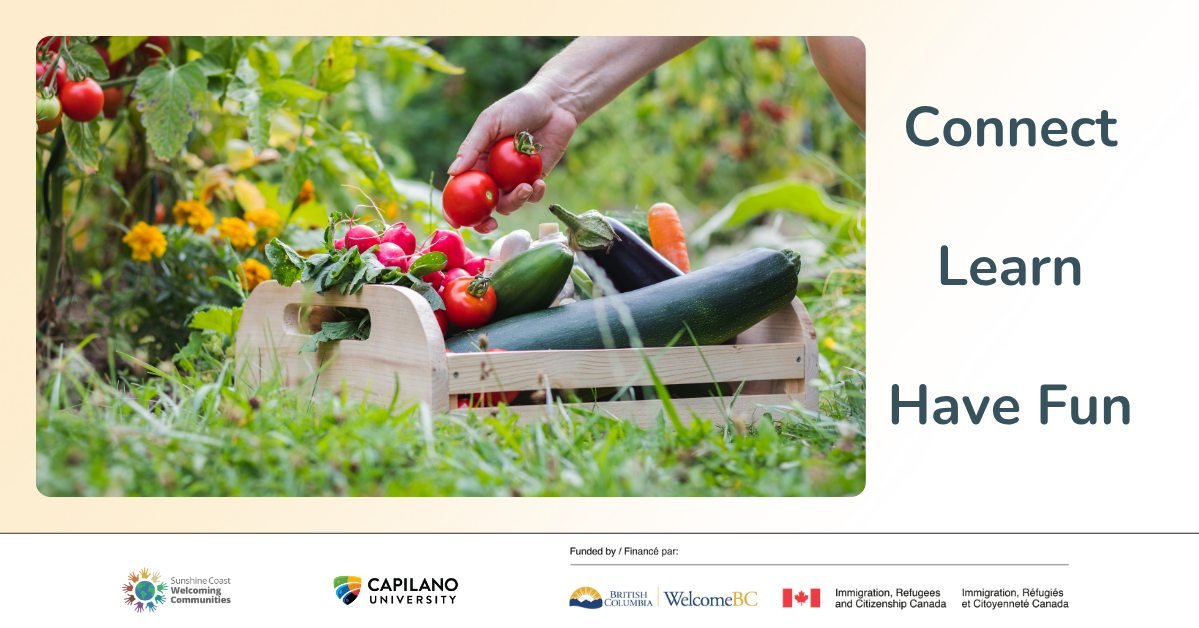 Produce Harvest Time at the Botanical Garden