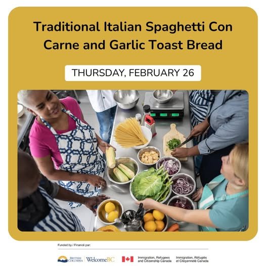 MCK- Traditional Italian Spaghetti Con Carne and Garlic Bread