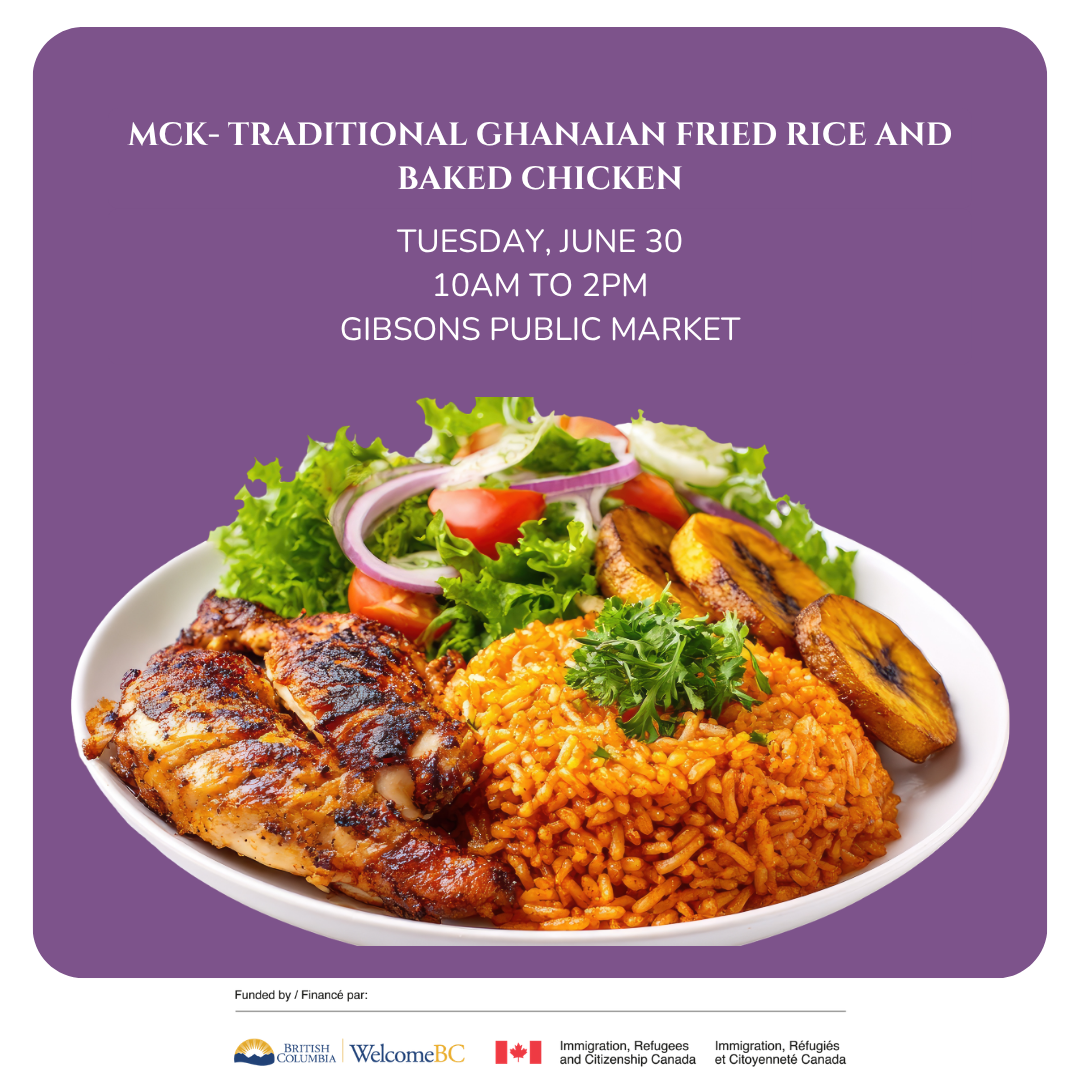 MCK- Traditional Ghanaian Fried Rice and Baked Chicken