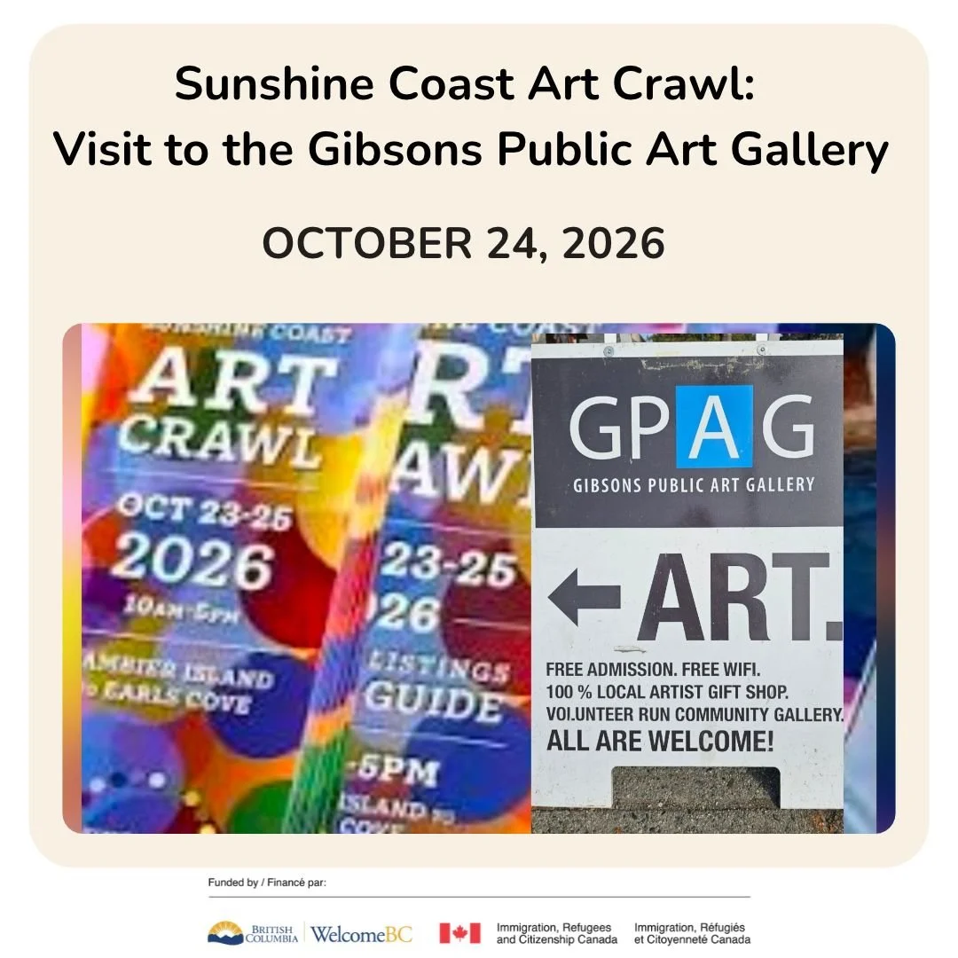 Sunshine Coast Art Crawl: Visit to the Gibsons Public Art Gallery