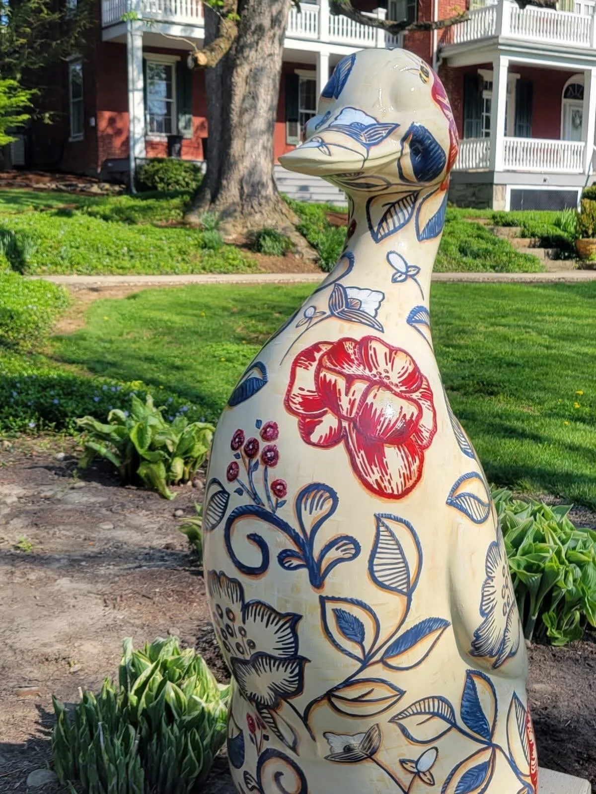 “Liberty in Bloom”, Sponsor: Juniata River Valley Visitors Bureau and the Juniata River Valley Chamber of Commerce, Art: Aimee Parsons-Hubley, Landed: Brookmere Winery, 5369 State Route 655, Belleville
