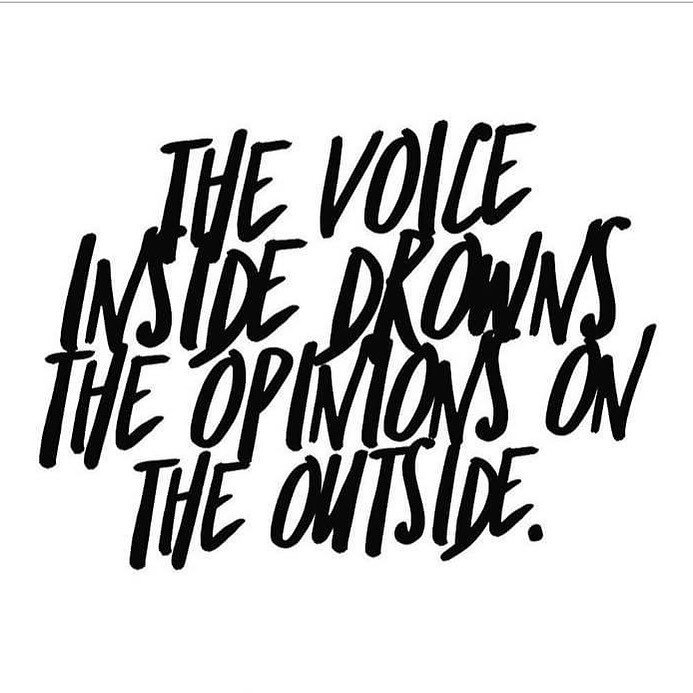 Detach from the negative comments and the positive ones&hellip;

We are worthy with or without approval ❤️