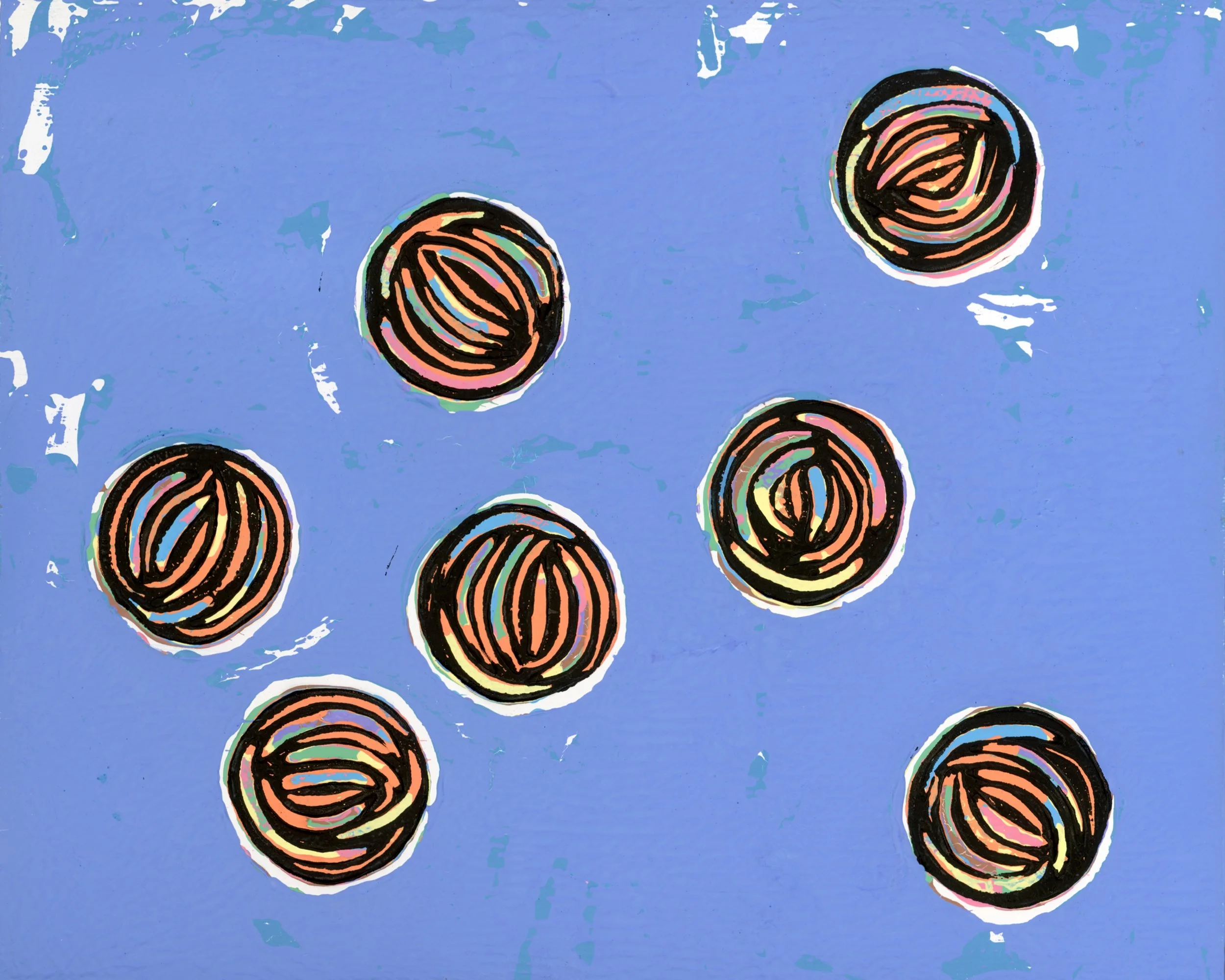 Étoiles II, Panel 5 of 5