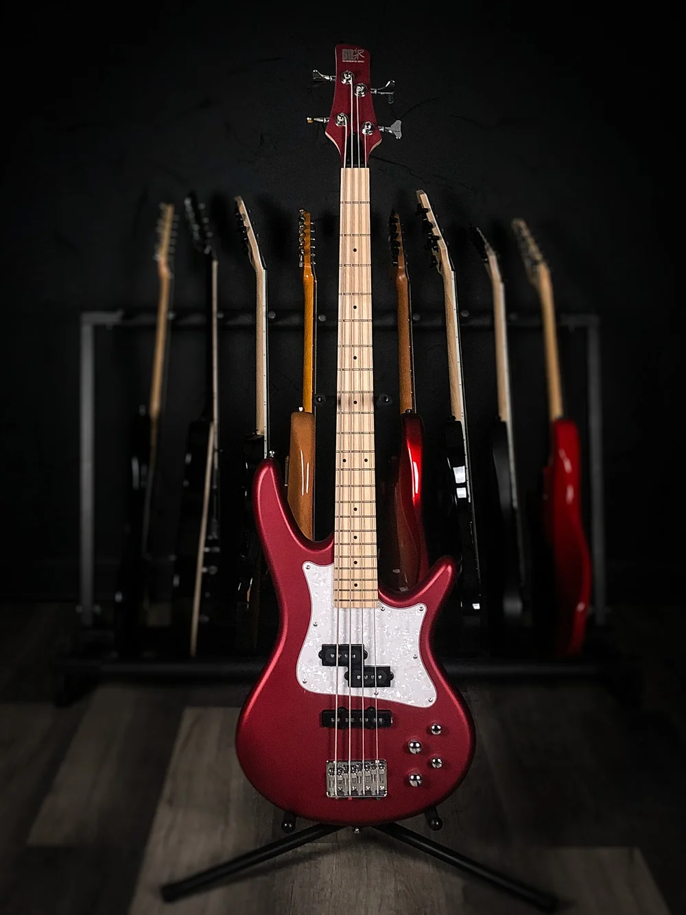 Ibanez Mezzo SRMD200 4 String Bass Candy Apple Matte Morris