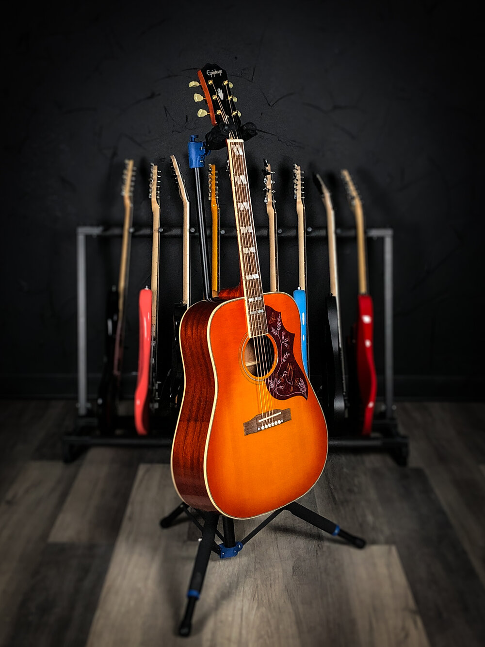 ESP LTD F-200 Electric Guitar, Satin Black — Morris Guitar Company