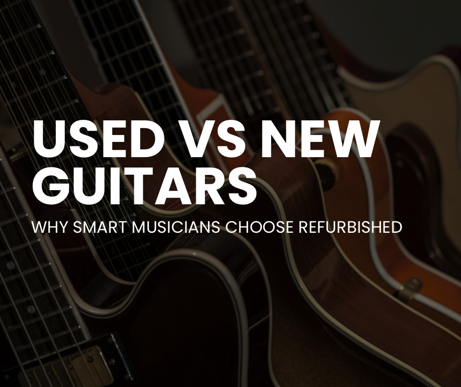 Used vs. New Guitars: Why Smart Musicians Choose Refurbished