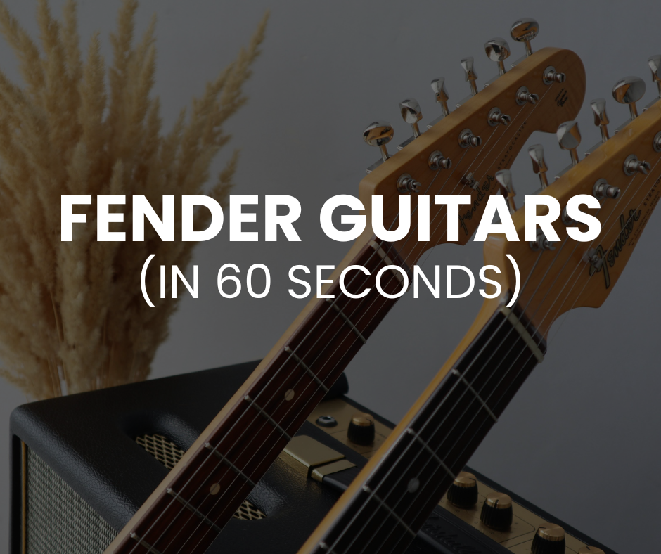 Fender Guitars (In 60 Seconds)