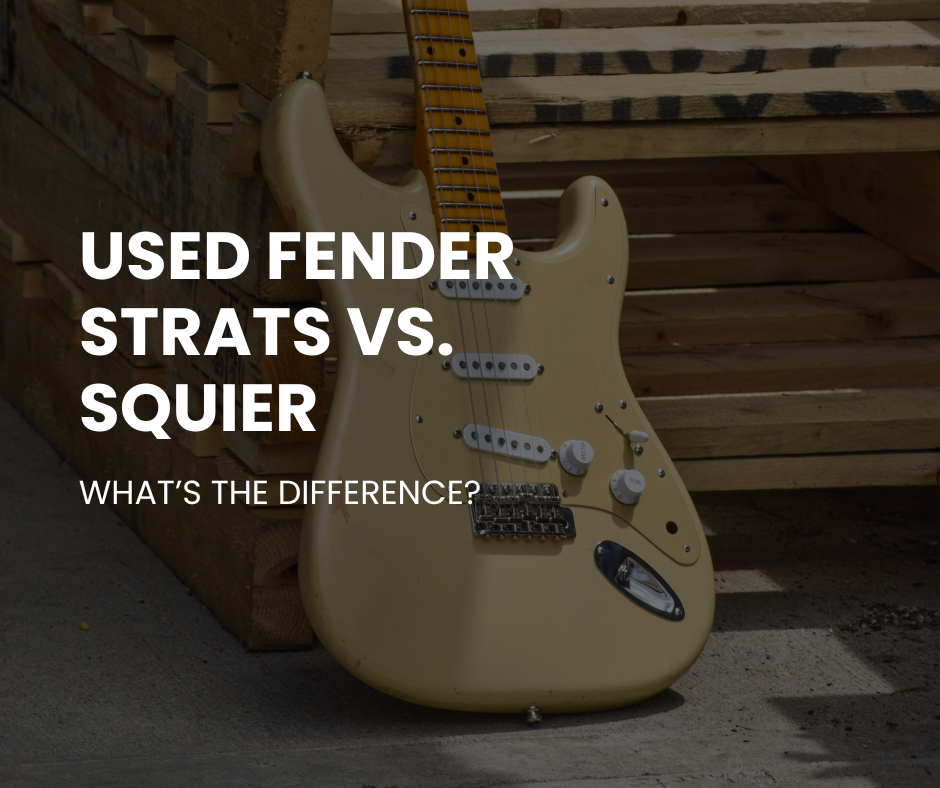 Used Fender Stratocasters vs. Squier: What’s the Difference?