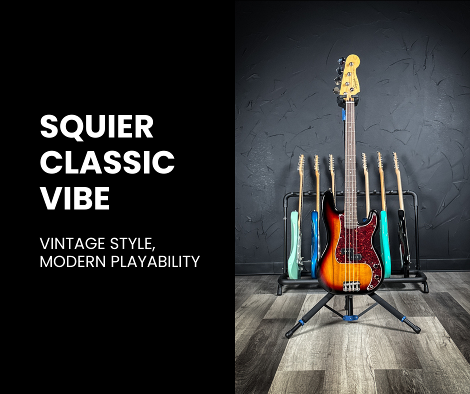 Squier Classic Vibe Series: Vintage Feel, Modern Playability