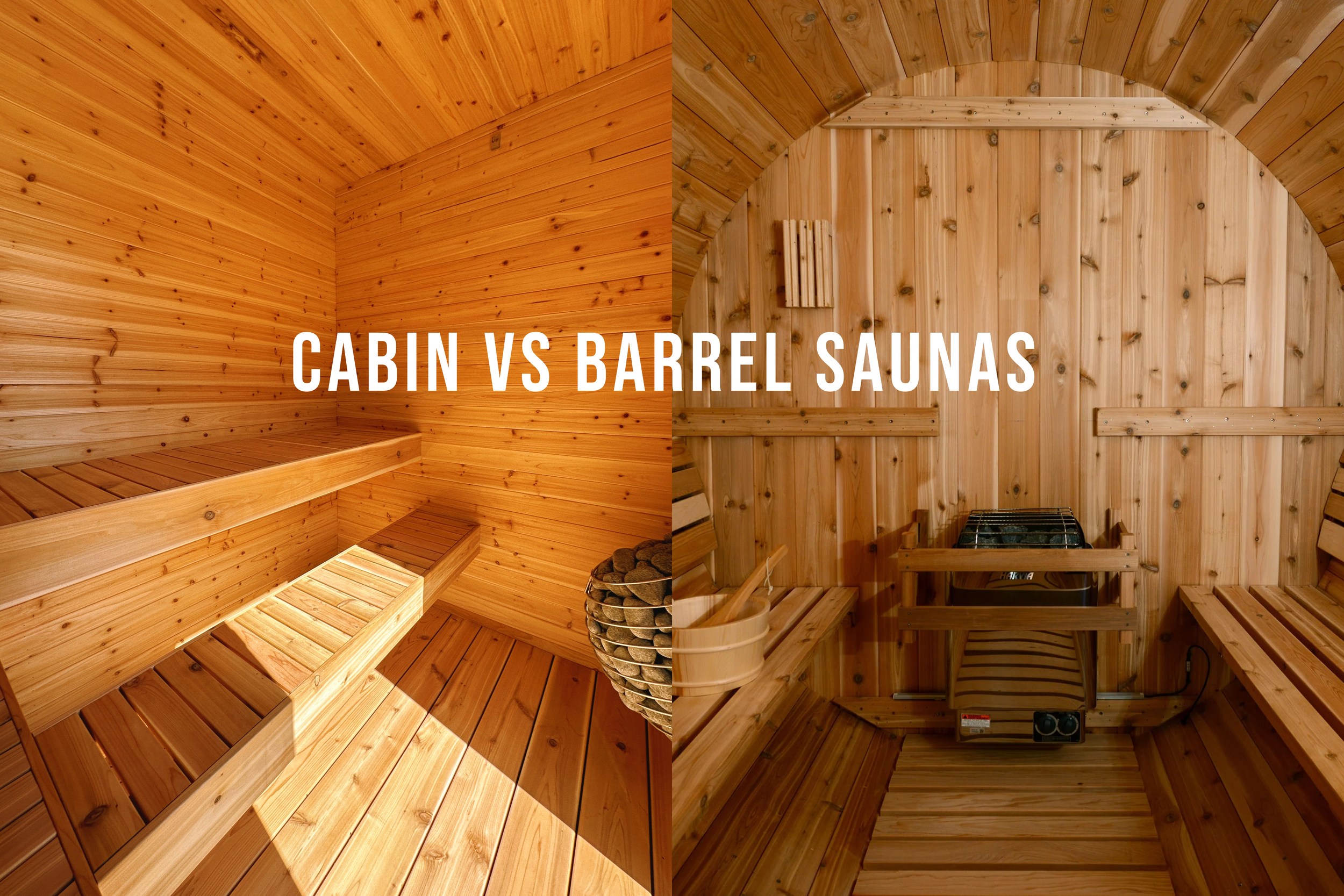 Cabin Sauna vs. Barrel Sauna: Which Is Right for Your Backyard?