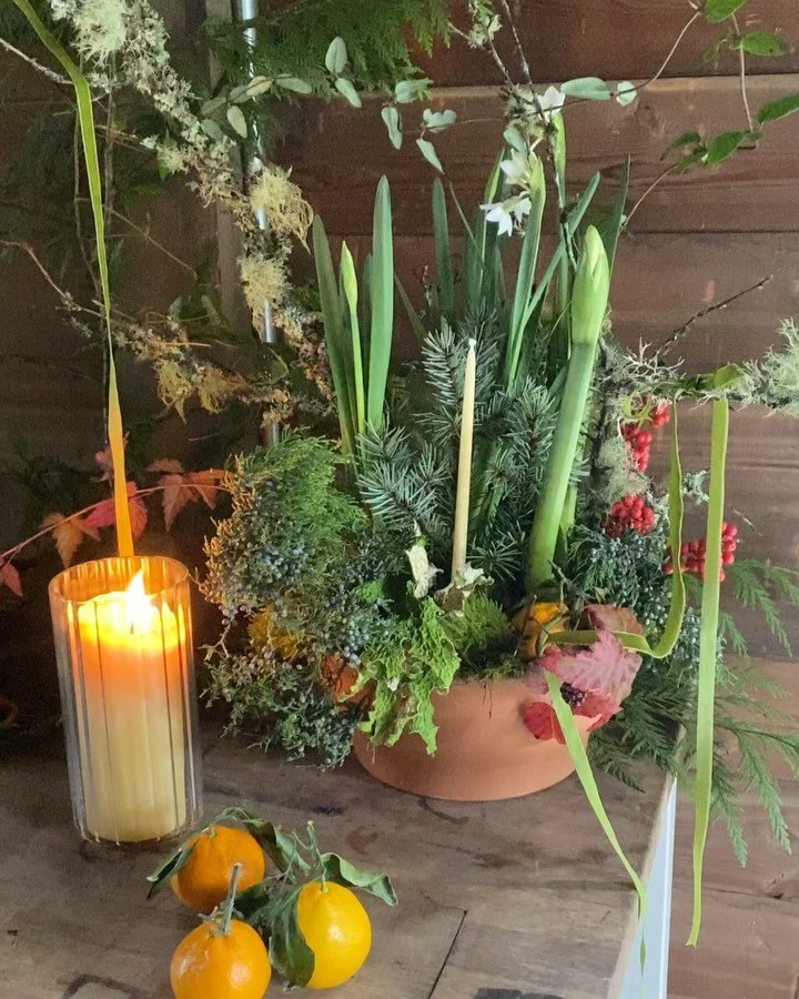 Beautiful indoor planter workshop today with @flower.shepherd. Soon these little masterpieces will be blooming through the darker days. Thanks for coming, everyone, and thank you, Braiden - loved this one. ❤️ We&rsquo;re dreaming up more winter works